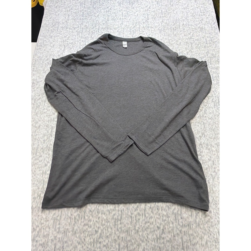 Alternative Apparel‎ Men's Vintage Coal Long Sleeve T-Shirt XL 5100BP NWOT
